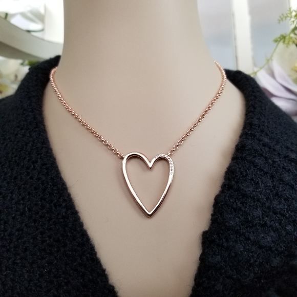 Kendra Scott, Ansley, Heart, Necklace - Picture 2 of 8